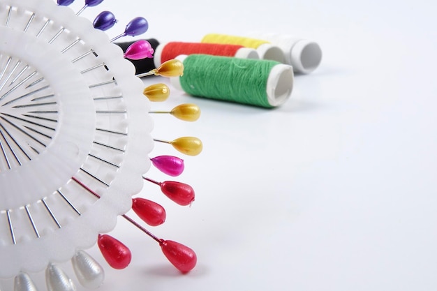 Výber farebných nití a vzorov